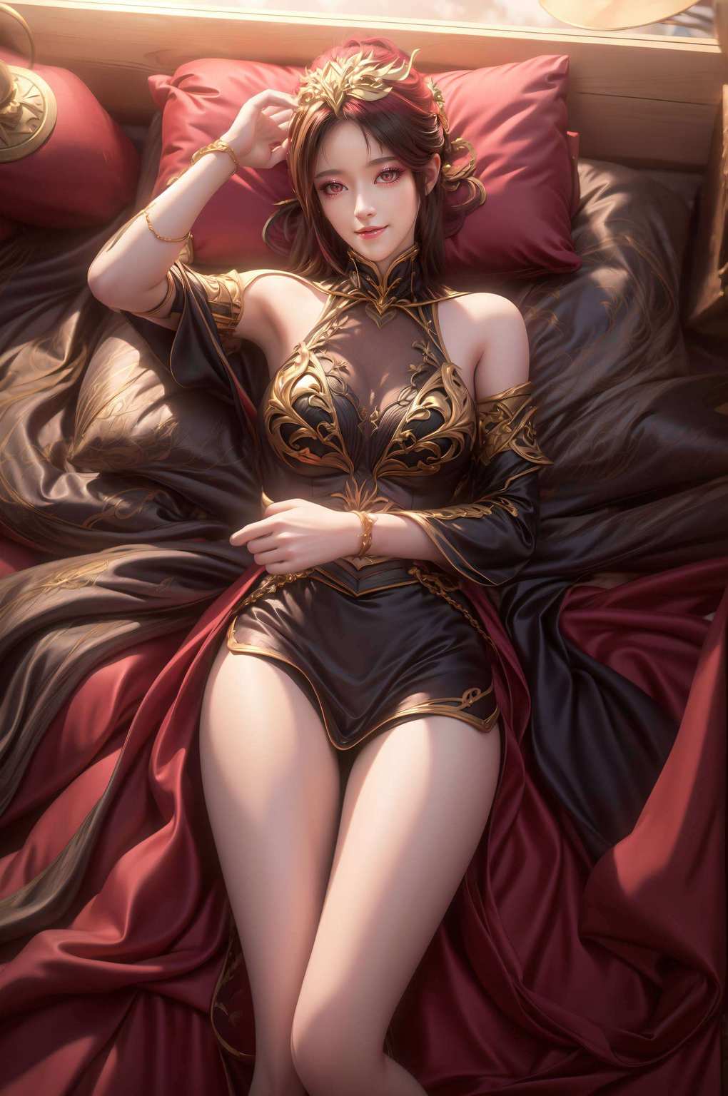 我是最美的风景！”在国漫美女与动漫女神的壁纸大战中毒血夫人