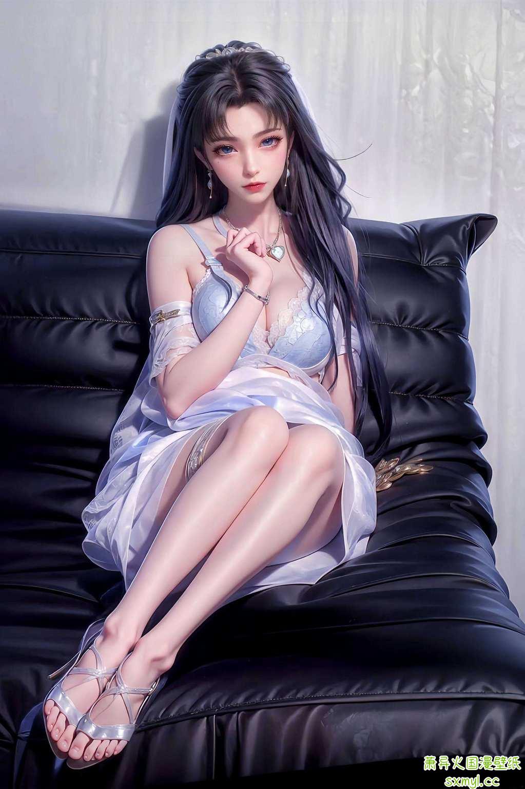 谁说玄幻世界里没有美女？宁雨蝶就是那朵盛开在电脑屏幕上的国漫之花犹如国漫壁纸界的精灵
