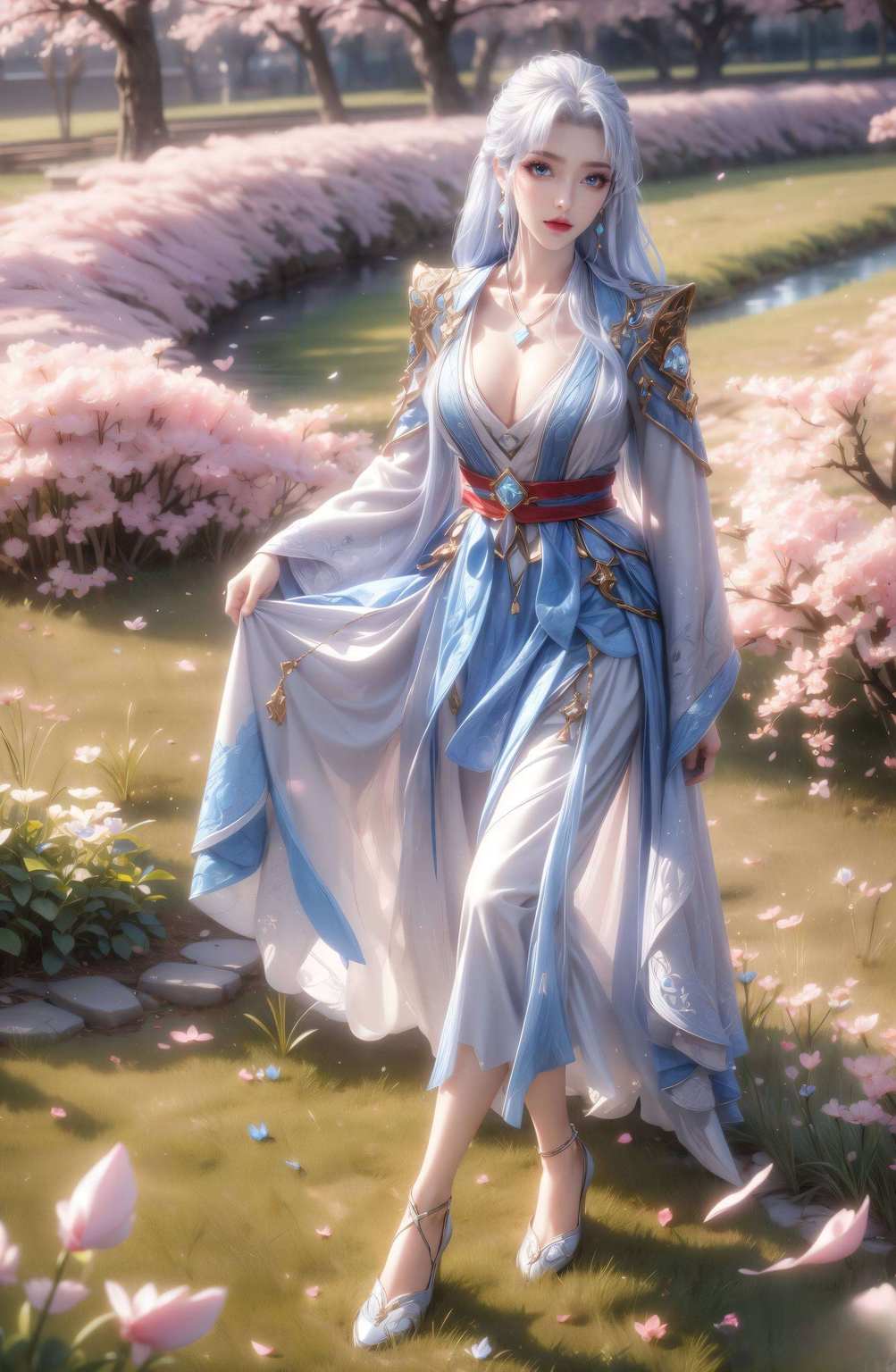 她是百炼成神中的灵动精灵一位魅力四射的国漫女神
