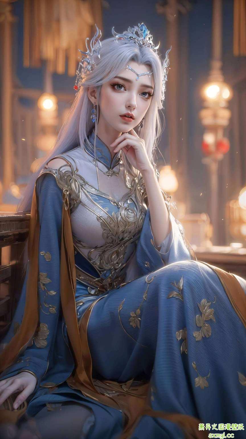 宁雨蝶翩翩舞壁上光影交错