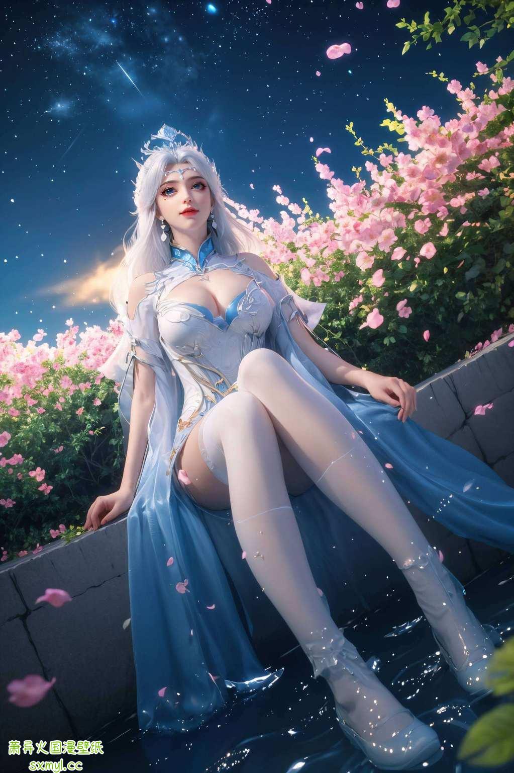 一边偷笑一边想：“哈哈这就是传说中的国漫女神的魅力吗？果然名不虚传啊！”与此同时