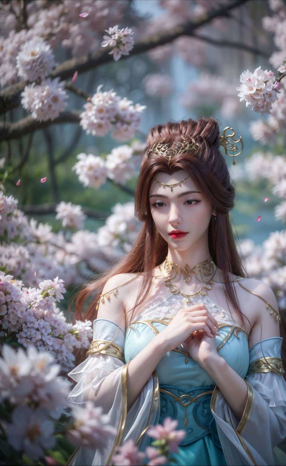 让你的电脑瞬间变成梦幻的粉色仙境简直美得让人忍不住多看一眼！她是国漫百炼成神中的女神级角色