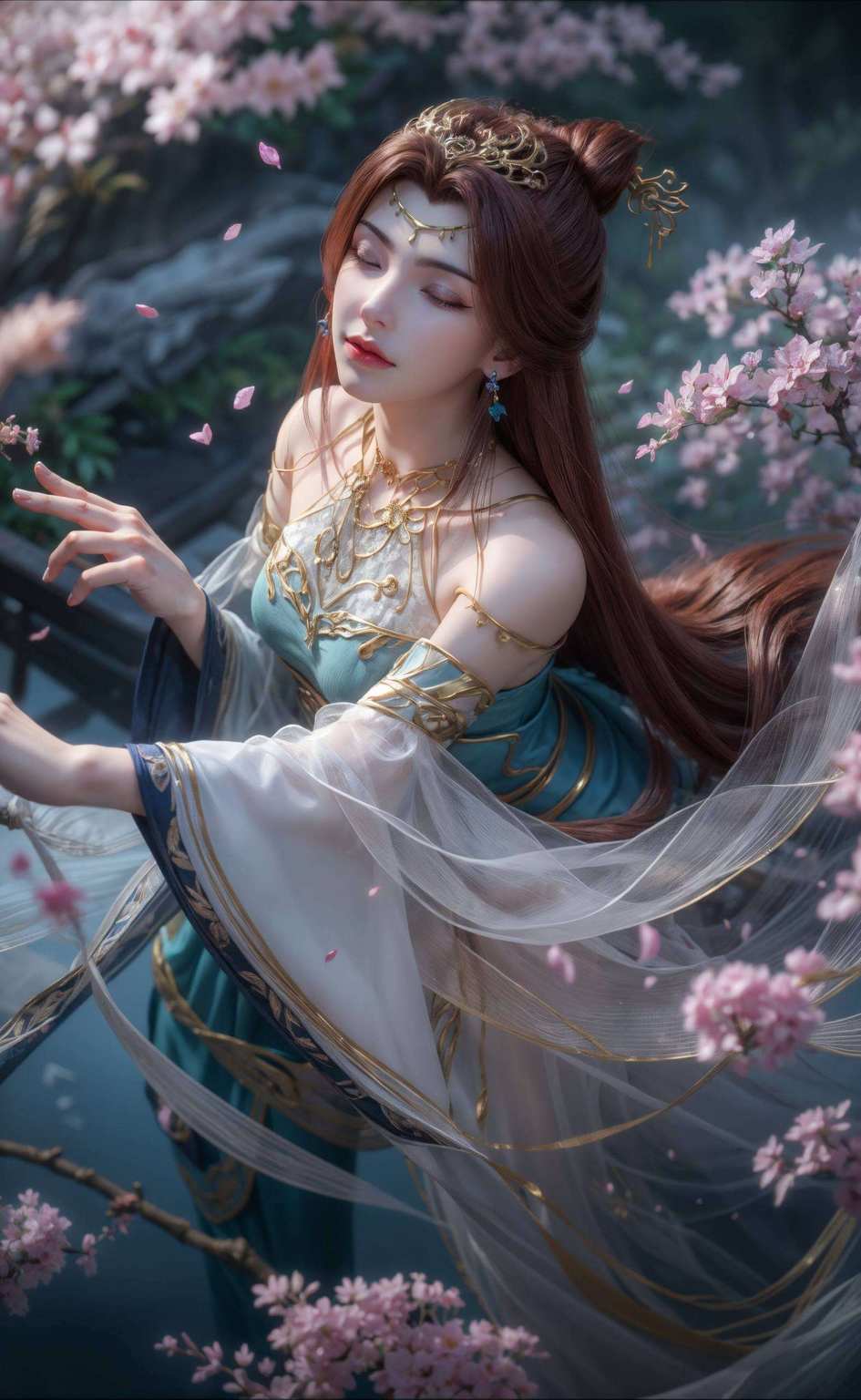 其身材曼妙犹如动漫女神