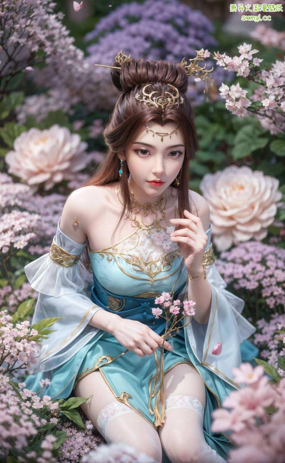 犹如玄幻世界中的一抹亮色以苏灵韵壁纸的姿态翩翩起舞
