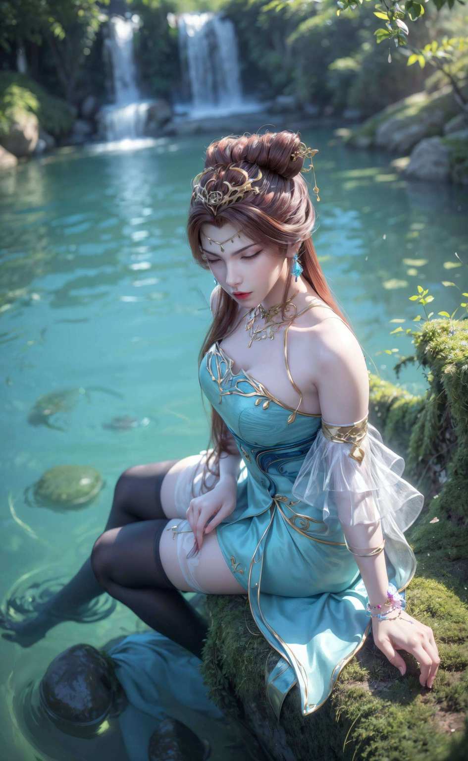 玄幻世界里的她们她舞动剑气