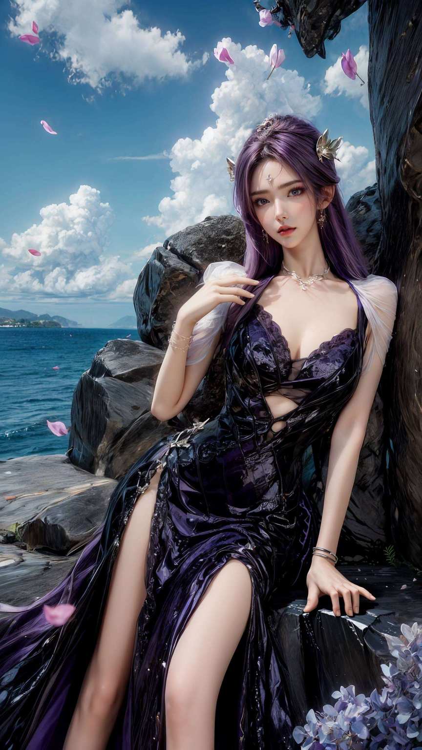 国漫女神映电脑天穹夜行