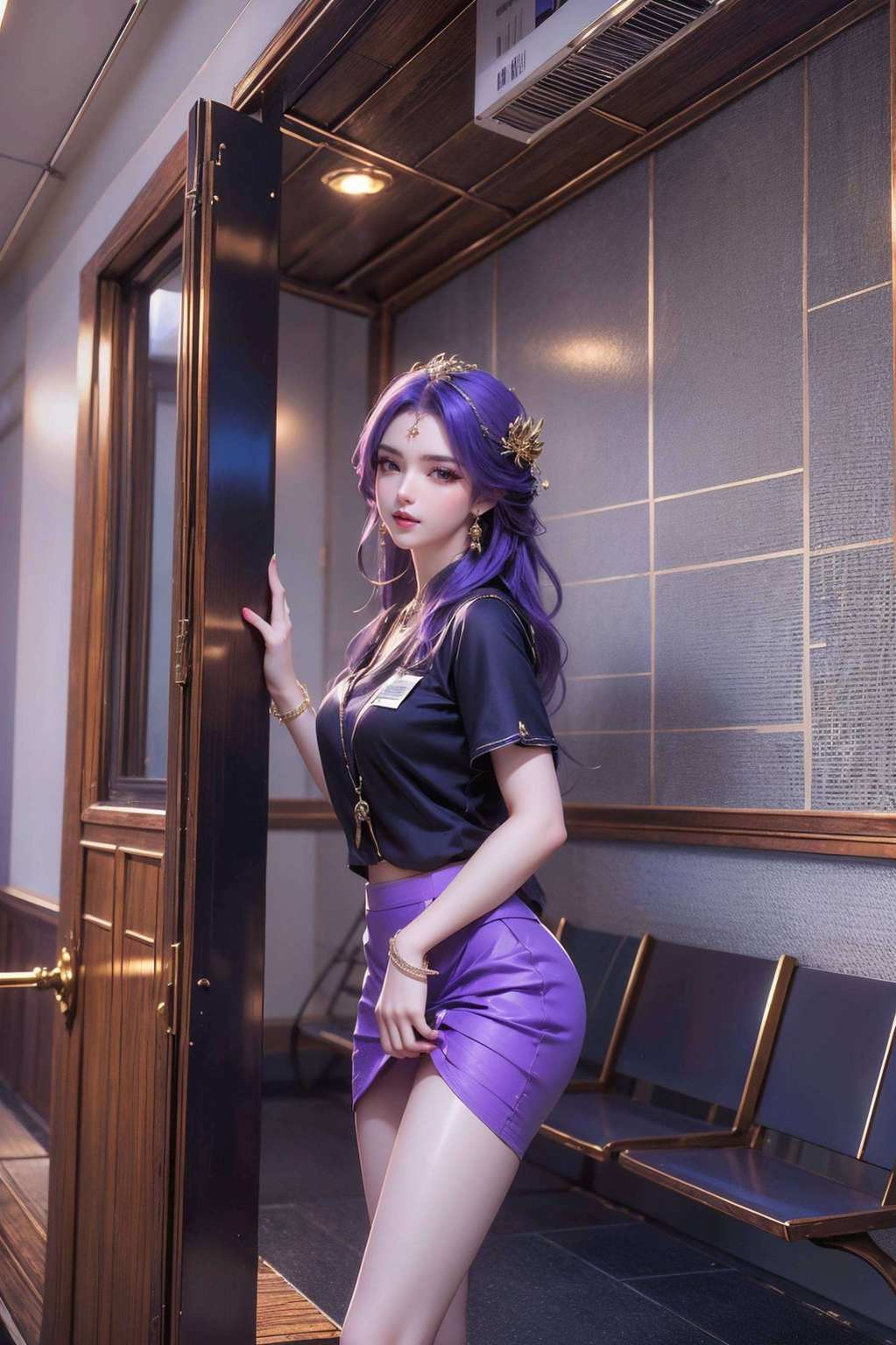 动漫壁纸里的国漫女神微笑着向你招手国漫女神们争奇斗艳