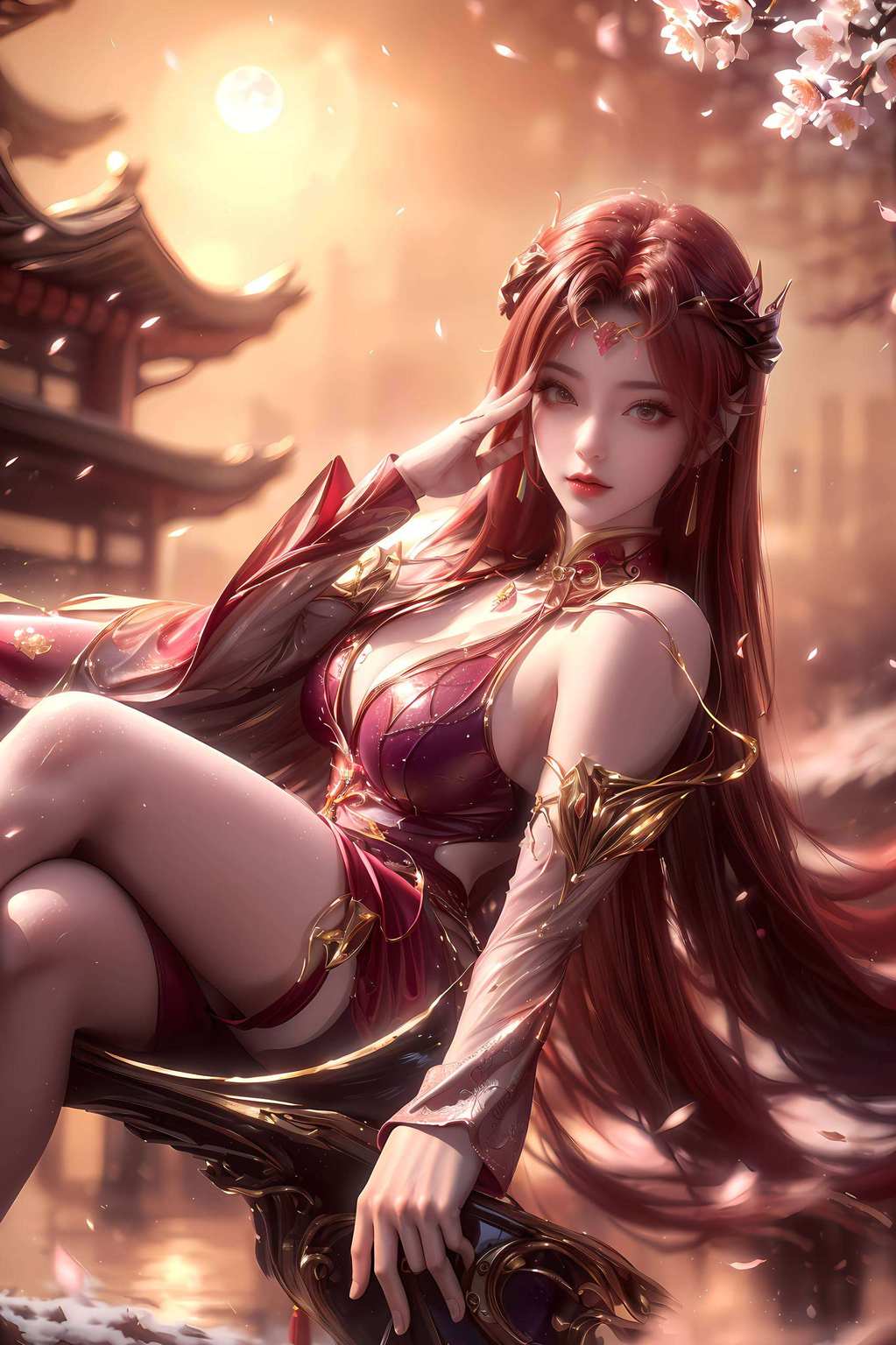 神秘莫测的斗破苍穹妖夜4k壁纸独领风骚妖夜壁纸中