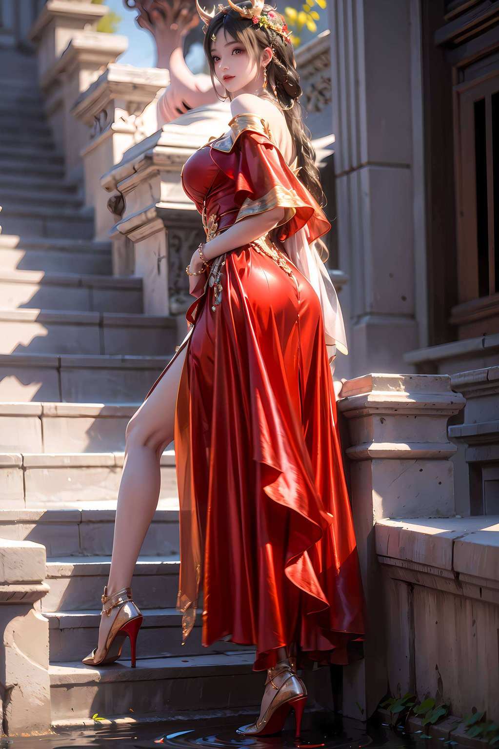这壁纸简直是玄幻世界的视觉盛宴感受动漫女神的魅力