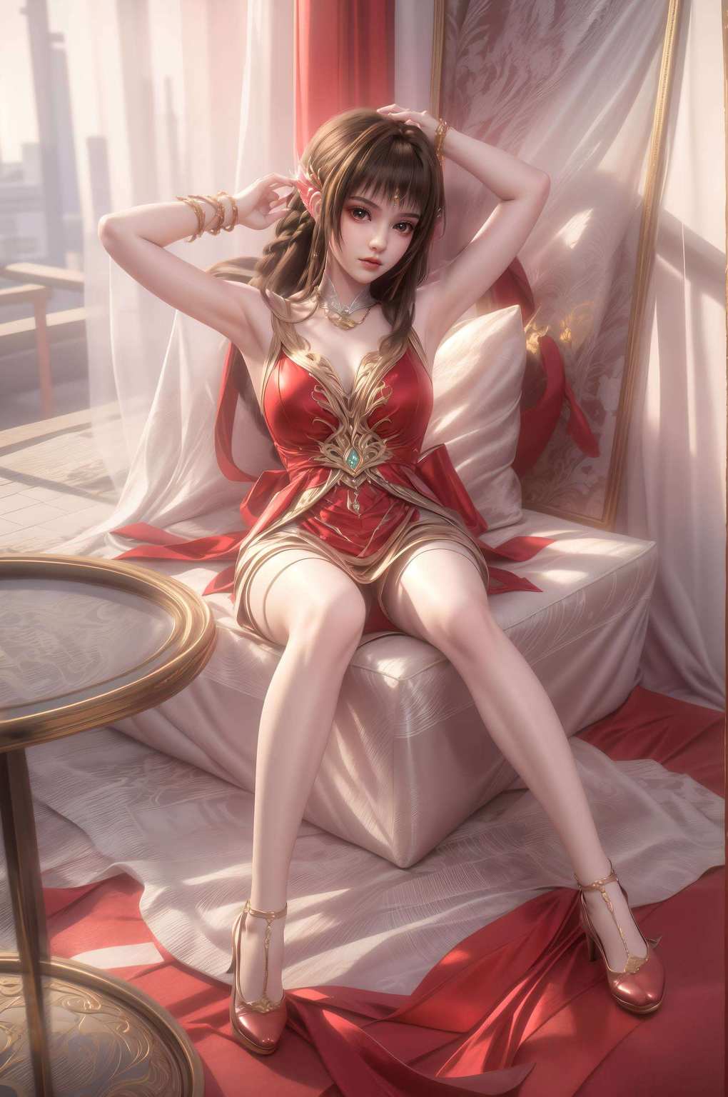 国漫女神与动漫美女争奇斗艳百炼成神路上