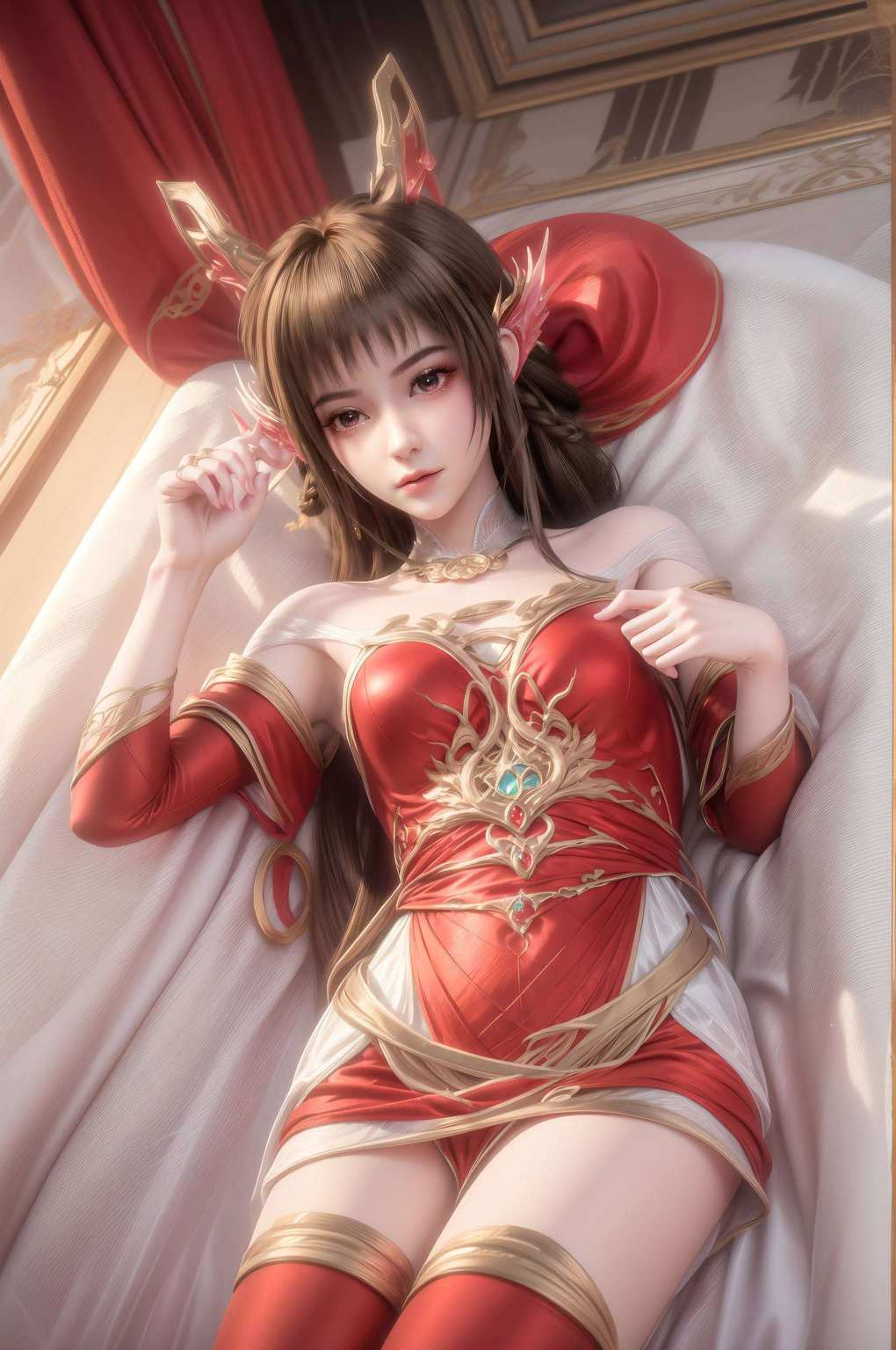 你的每一次沐浴都是视觉盛宴！”而旁边的百炼成神壁纸云落女神洗澡图可谓是吸睛无数