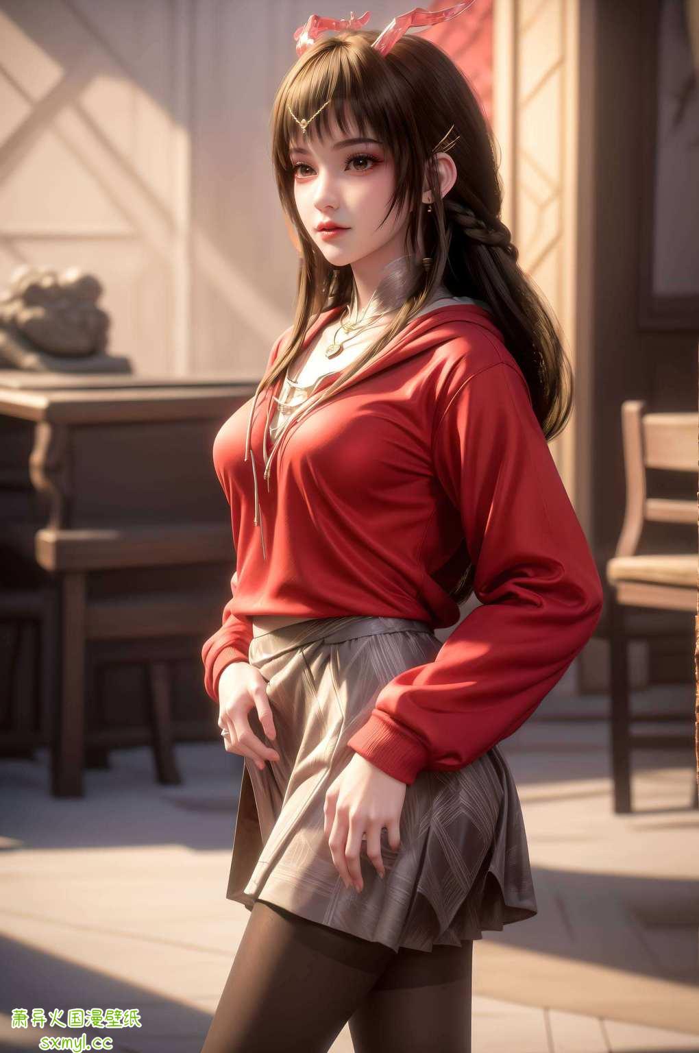 云落壁纸国漫美女