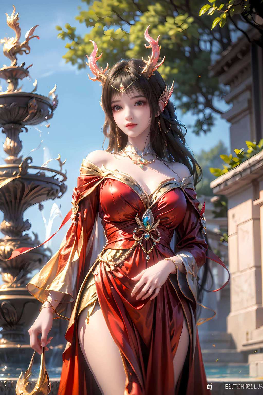 这女神不仅美得让人舔屏简直是视觉盛宴啊！哎哟