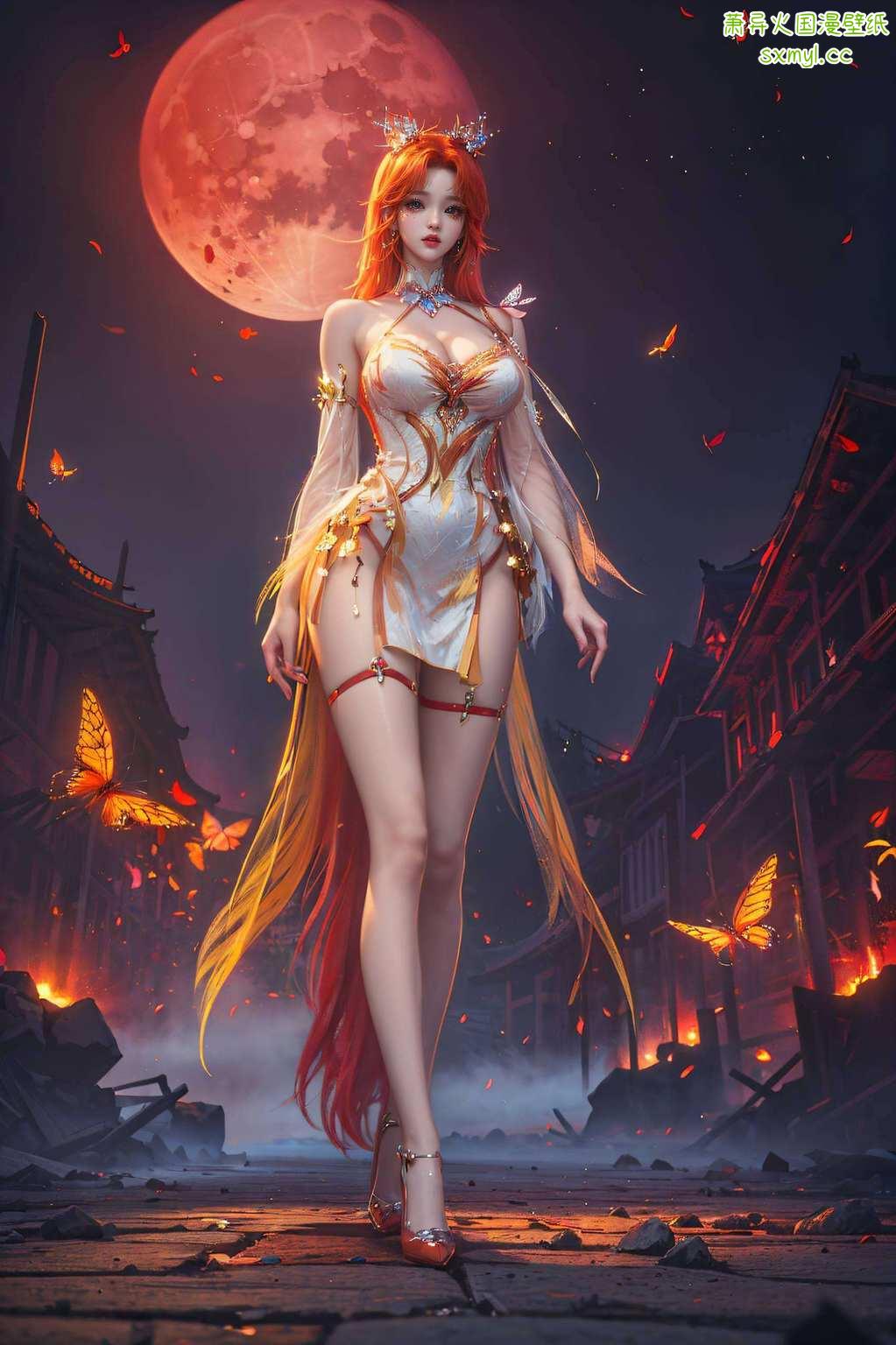 动漫迷们这些动画壁纸都能让你的Win10电脑瞬间变身国漫女神的画廊