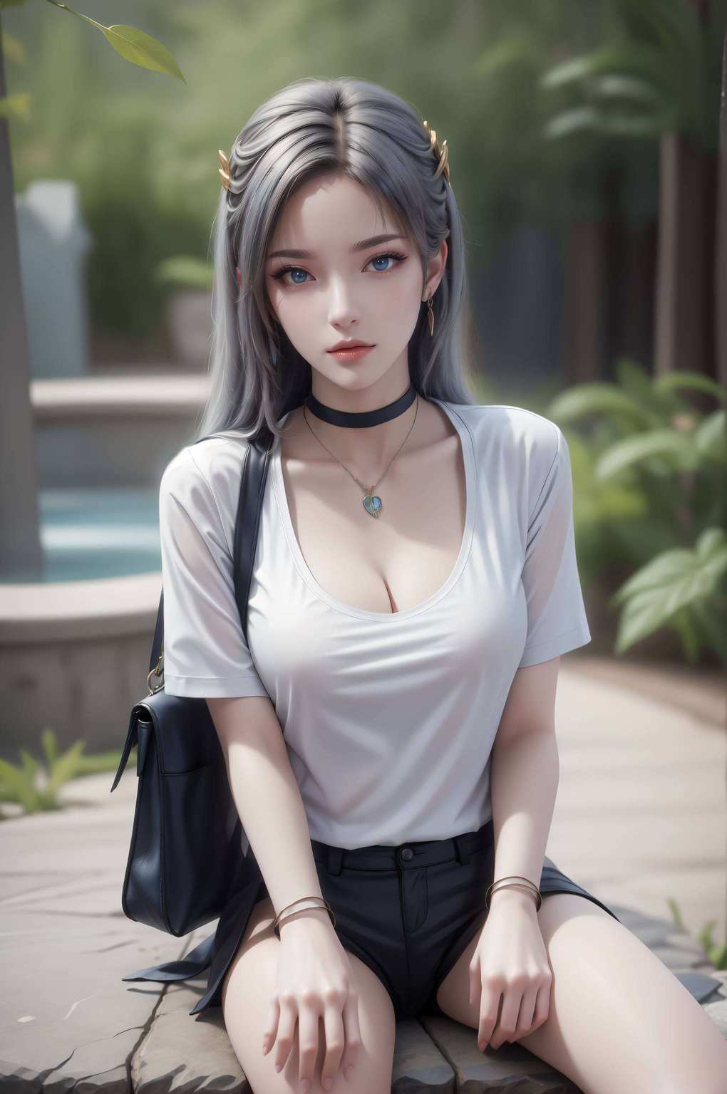 九幽雀展翅国漫美女神