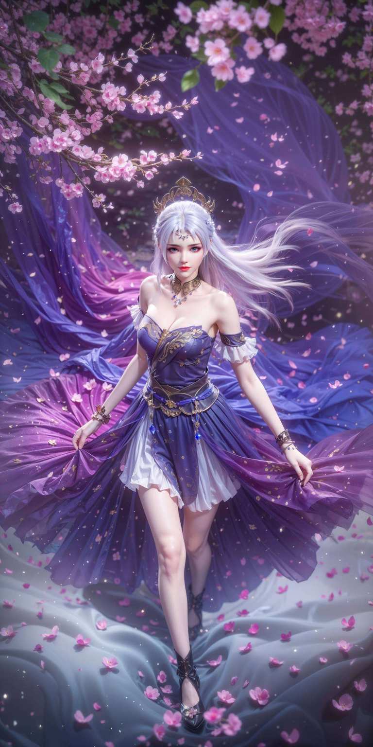 女神翩翩起舞美女倩影如画