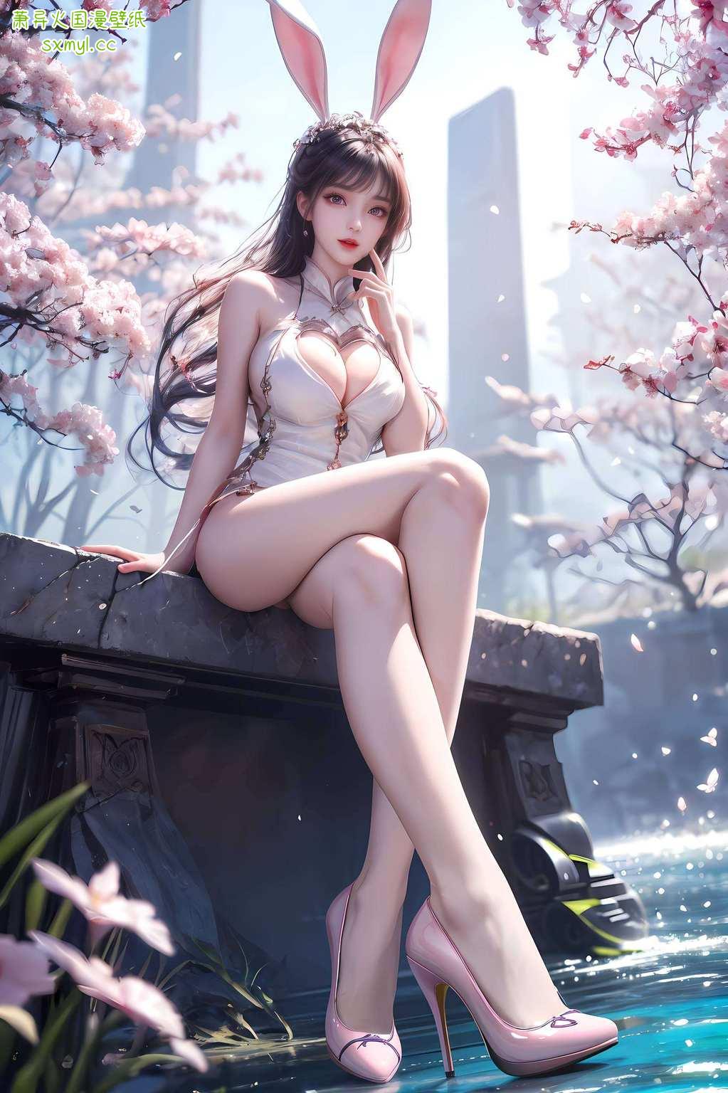 她是斗罗大陆中的小舞想要感受国漫美女的魅力？快把这款小舞翘脚壁纸收入囊中