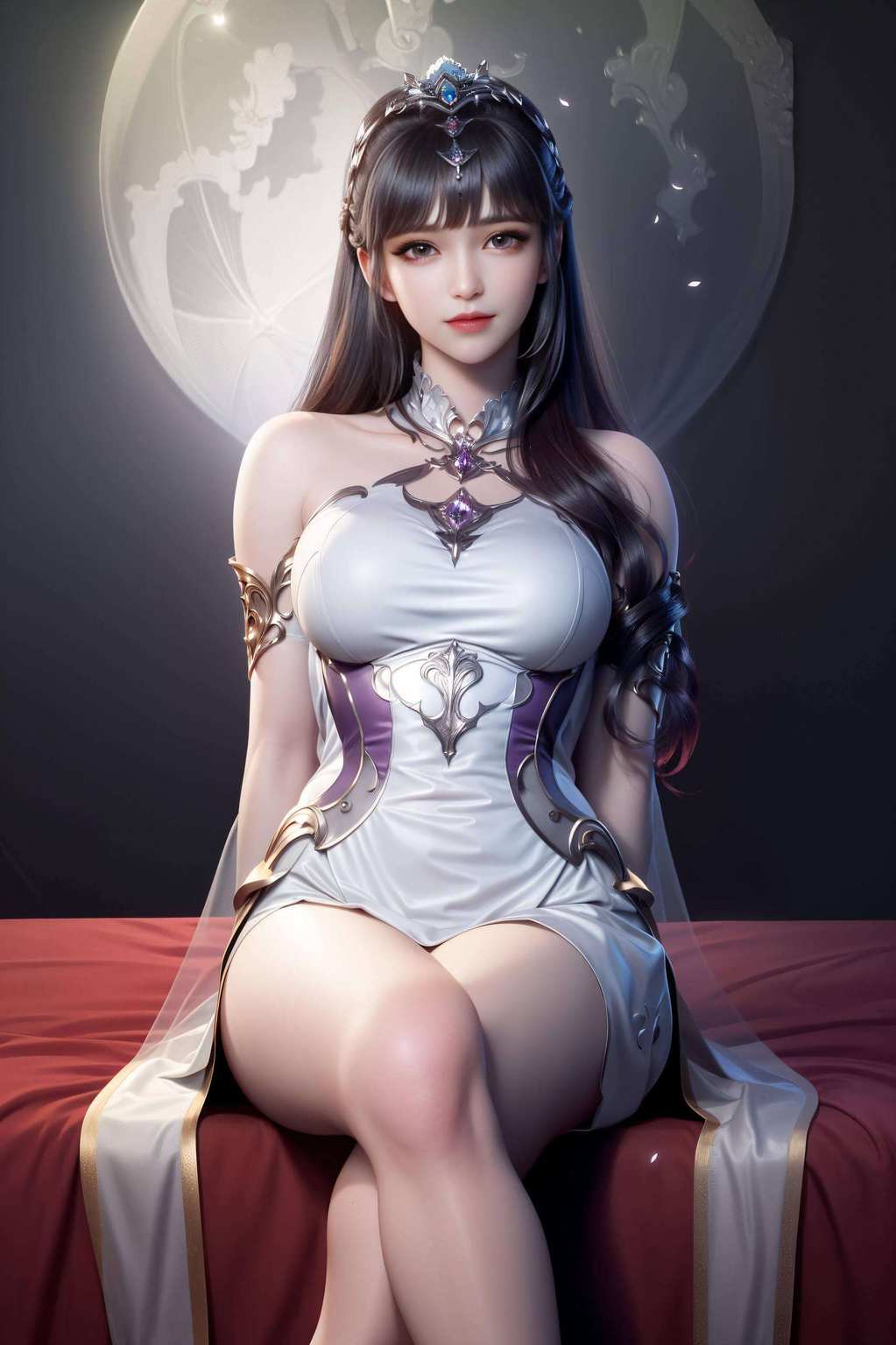 每次出现在电脑桌面上那可是个让人一见倾心的国漫女神
