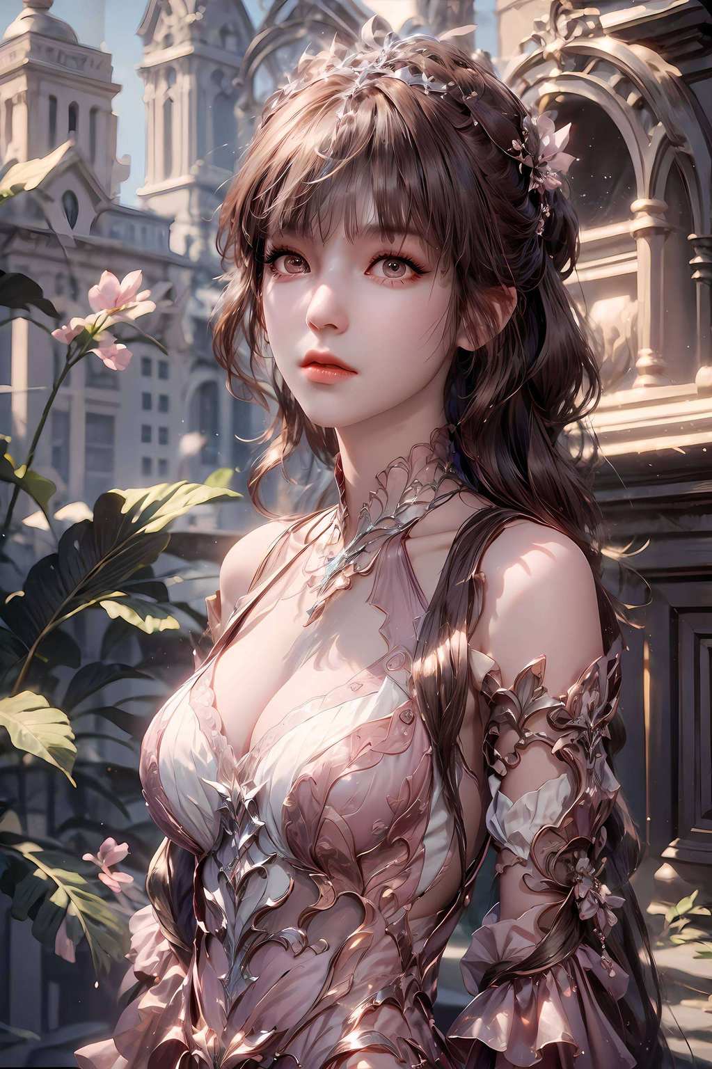 壁纸映神韵国漫美女情