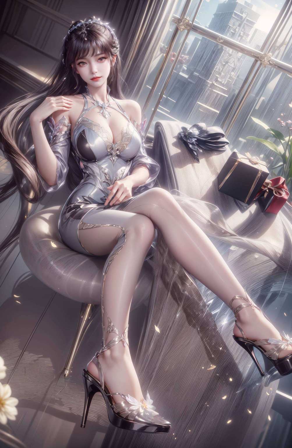 国漫美女妍小舞翩翩舞