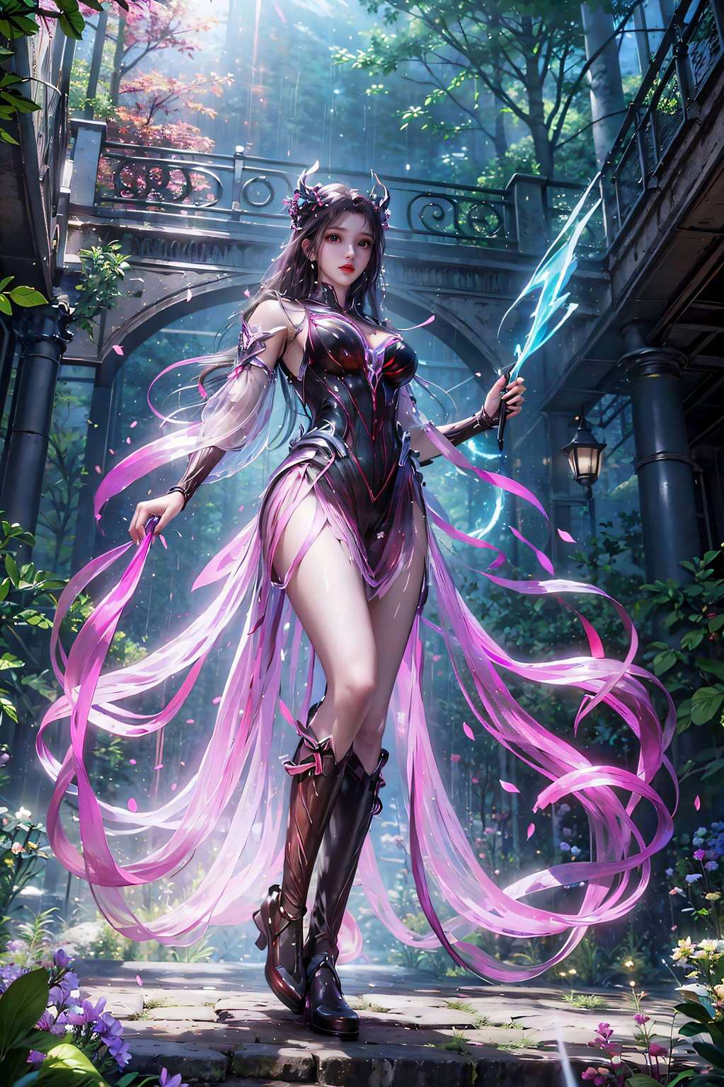 国漫女神的代表人物之一玄幻世界的静谧一角