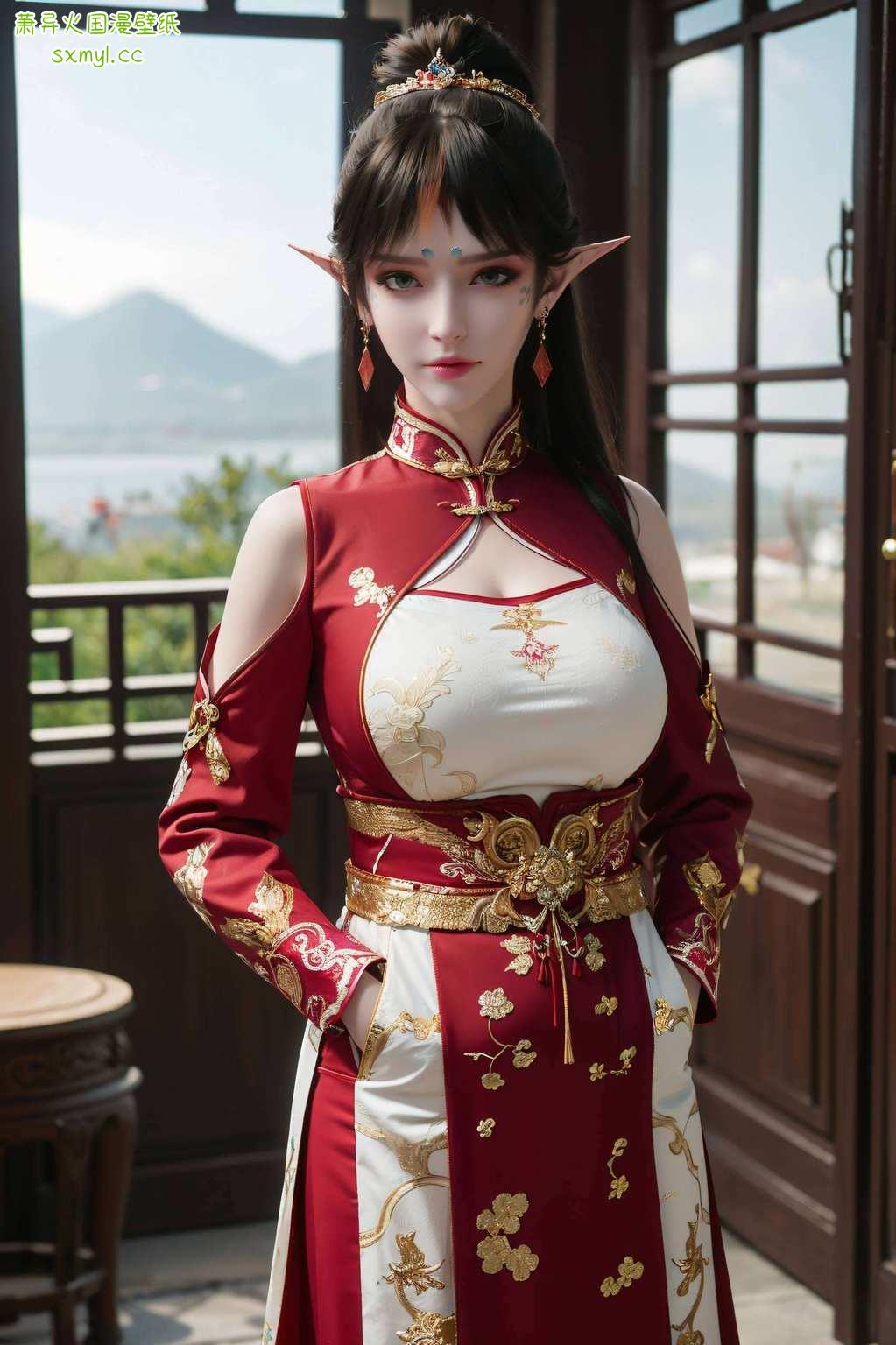 不仅美得不可方物简直让人一见倾心