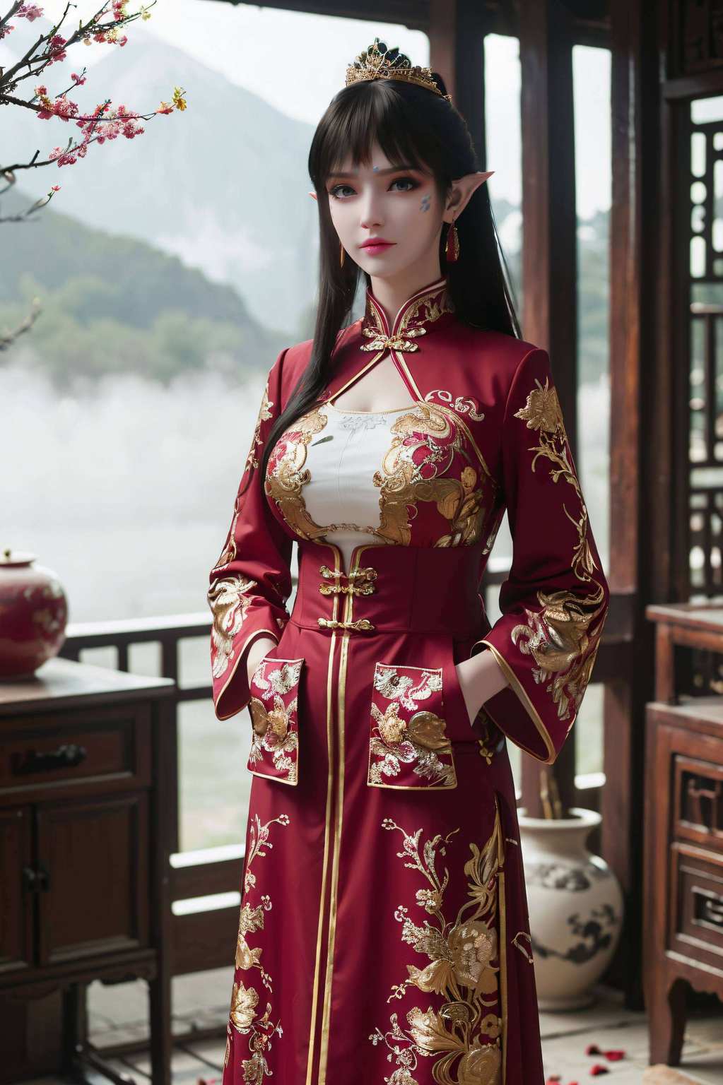让你的手机也能成为国漫女神的舞台！让凤清儿的美貌与实力并存