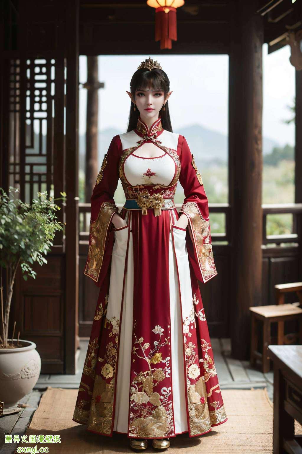 犹如仙子降临化作8k超清壁纸
