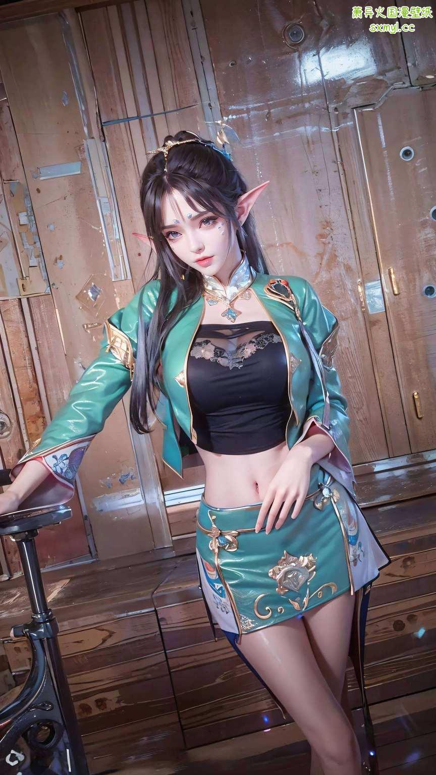 壁纸映芳华天妖凰族韵