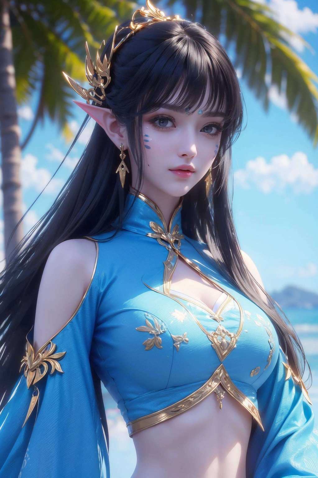 简直是个移动的壁纸模板呢！清儿妹妹不仅美得让人心疼哈哈
