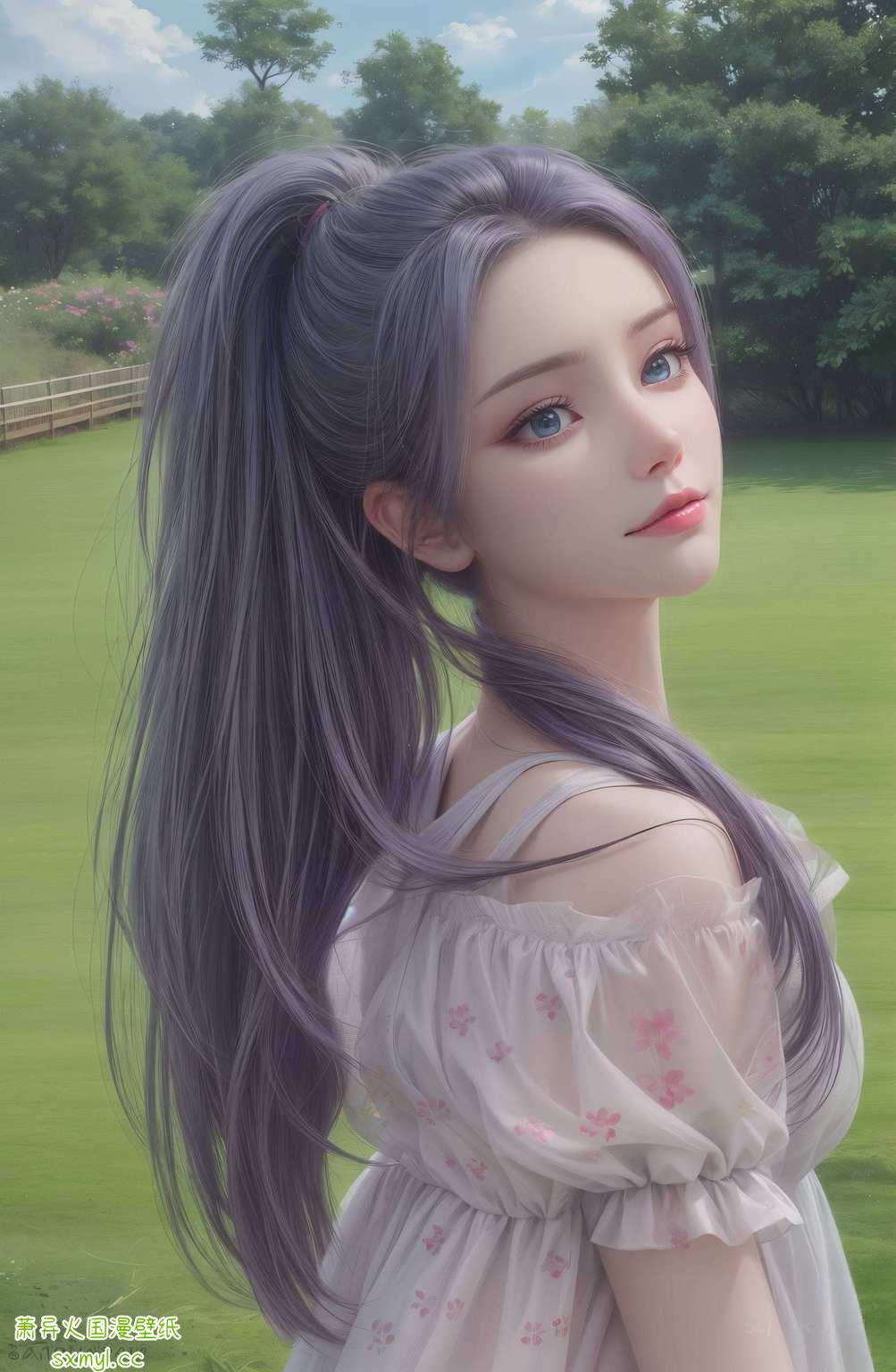 动漫美女们在屏幕上绽放异彩让你的电脑桌面焕发青春活力！