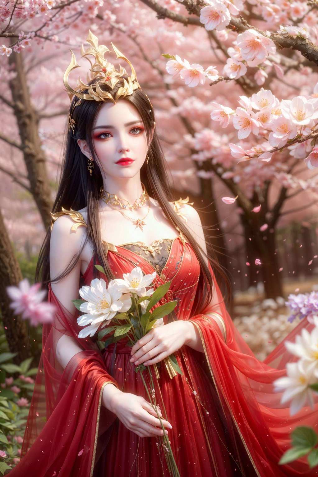 这位国漫女神的电脑桌面版保证让你的桌面瞬间变身玄幻仙境