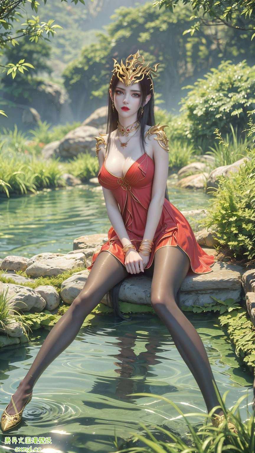 嘿美杜莎女王冷艳逼人