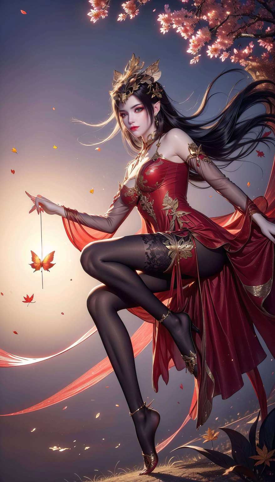 绝对是ipad上的粉色梦幻国漫女神的风采一览无余
