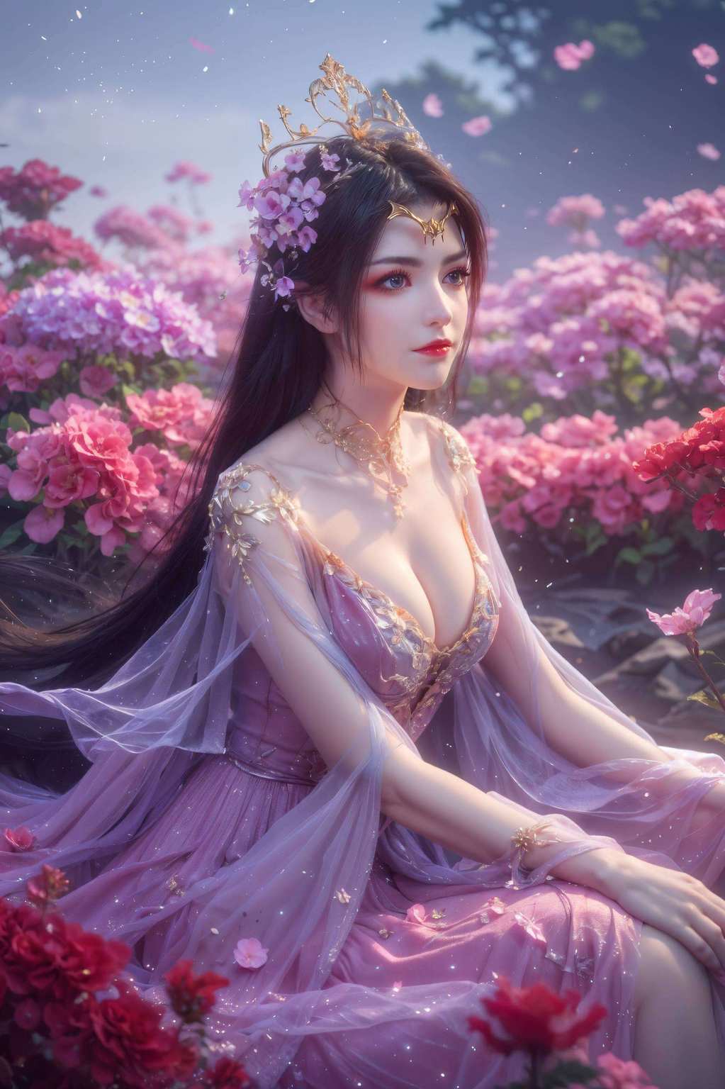 不仅眼神能杀人美杜莎女王大人可是人气爆棚！这位斗破苍穹中的冷艳蛇女
