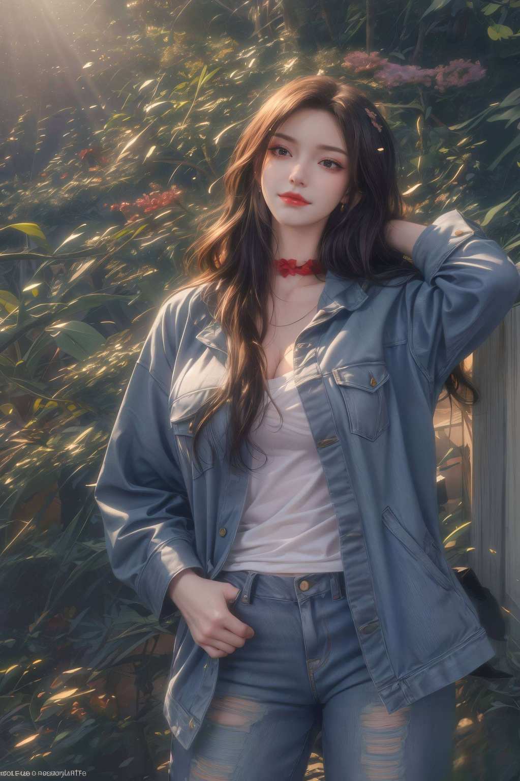 美杜莎女王挥舞着她的七彩吞天蟒不仅眼神犀利