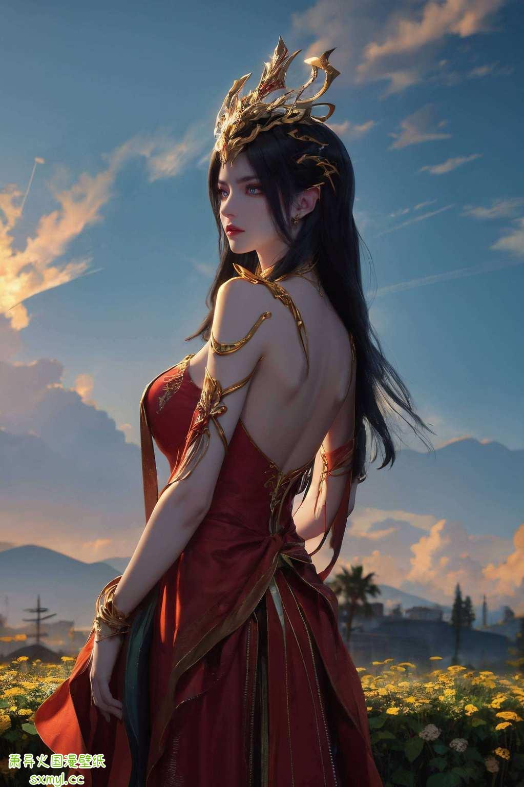 国漫女神的魅力不仅眼神犀利
