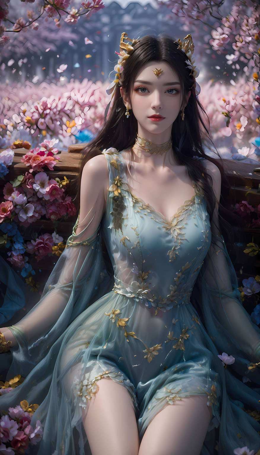 让每一位动漫女神的爱好者都能感受到那份玄幻之美彩鳞闪耀