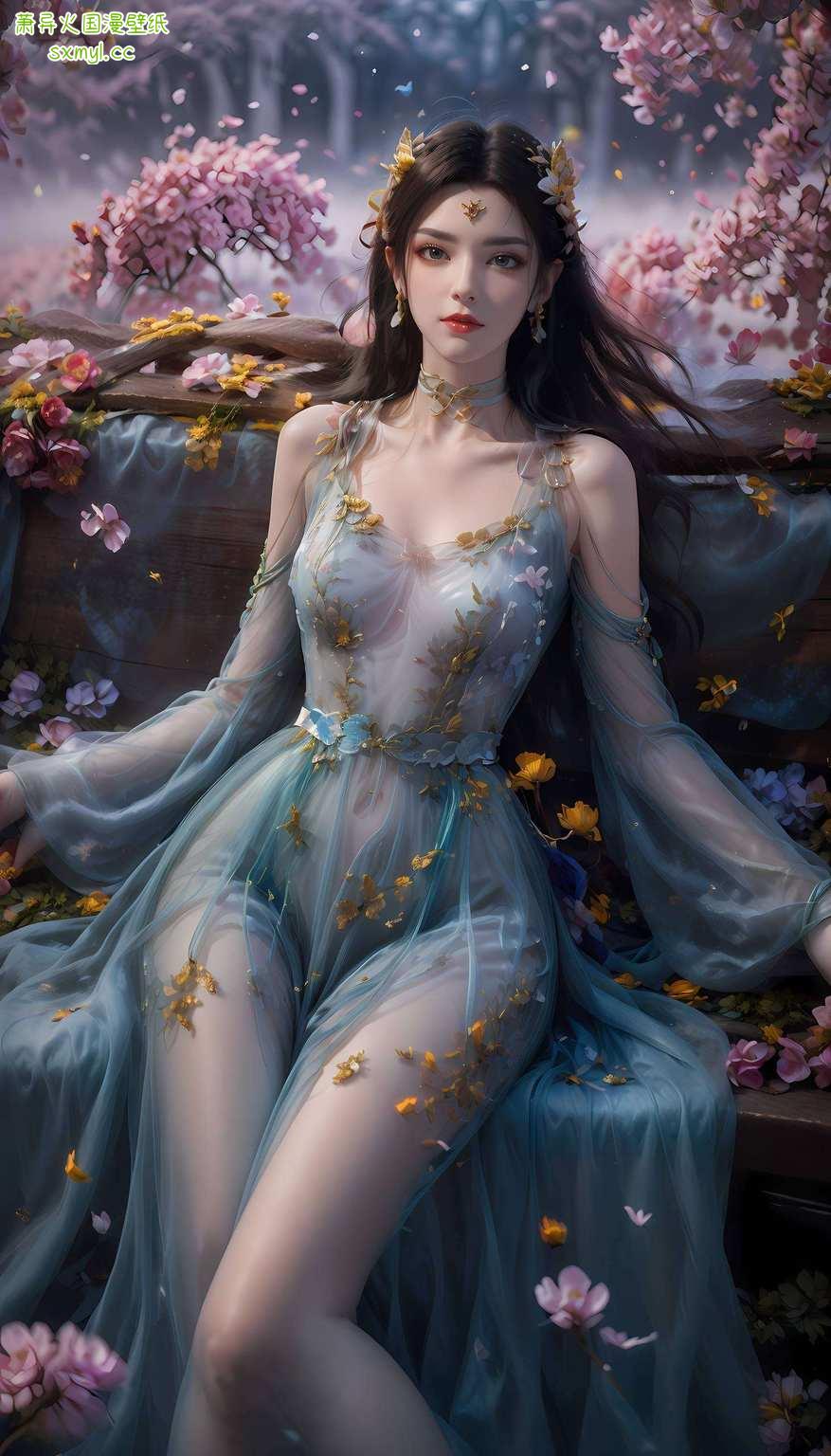 哪一个不让人热血沸腾？国漫美女们齐聚一堂让你的手机瞬间变身玄幻世界
