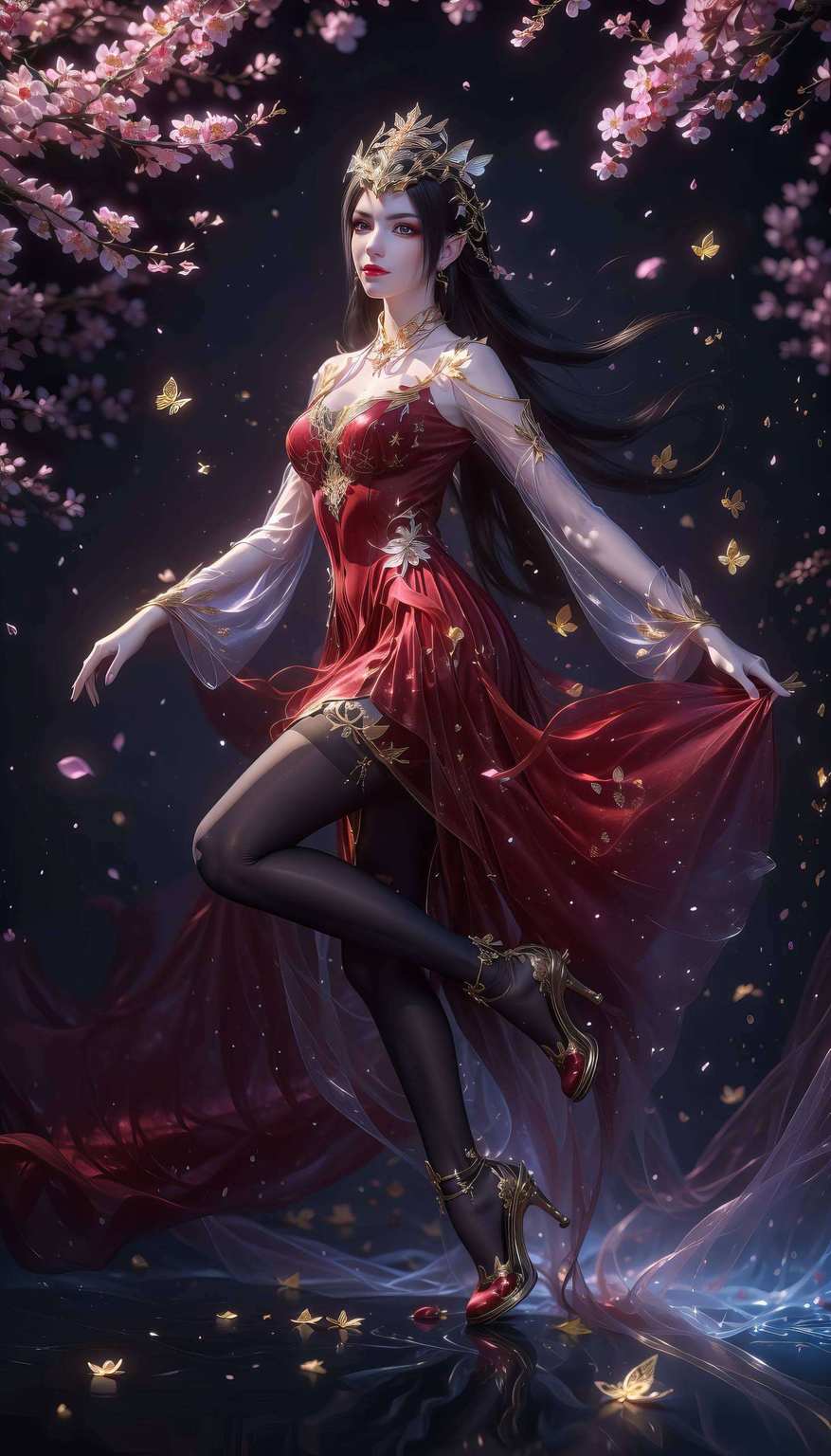动漫壁纸盛行七彩吞天蟒舞动