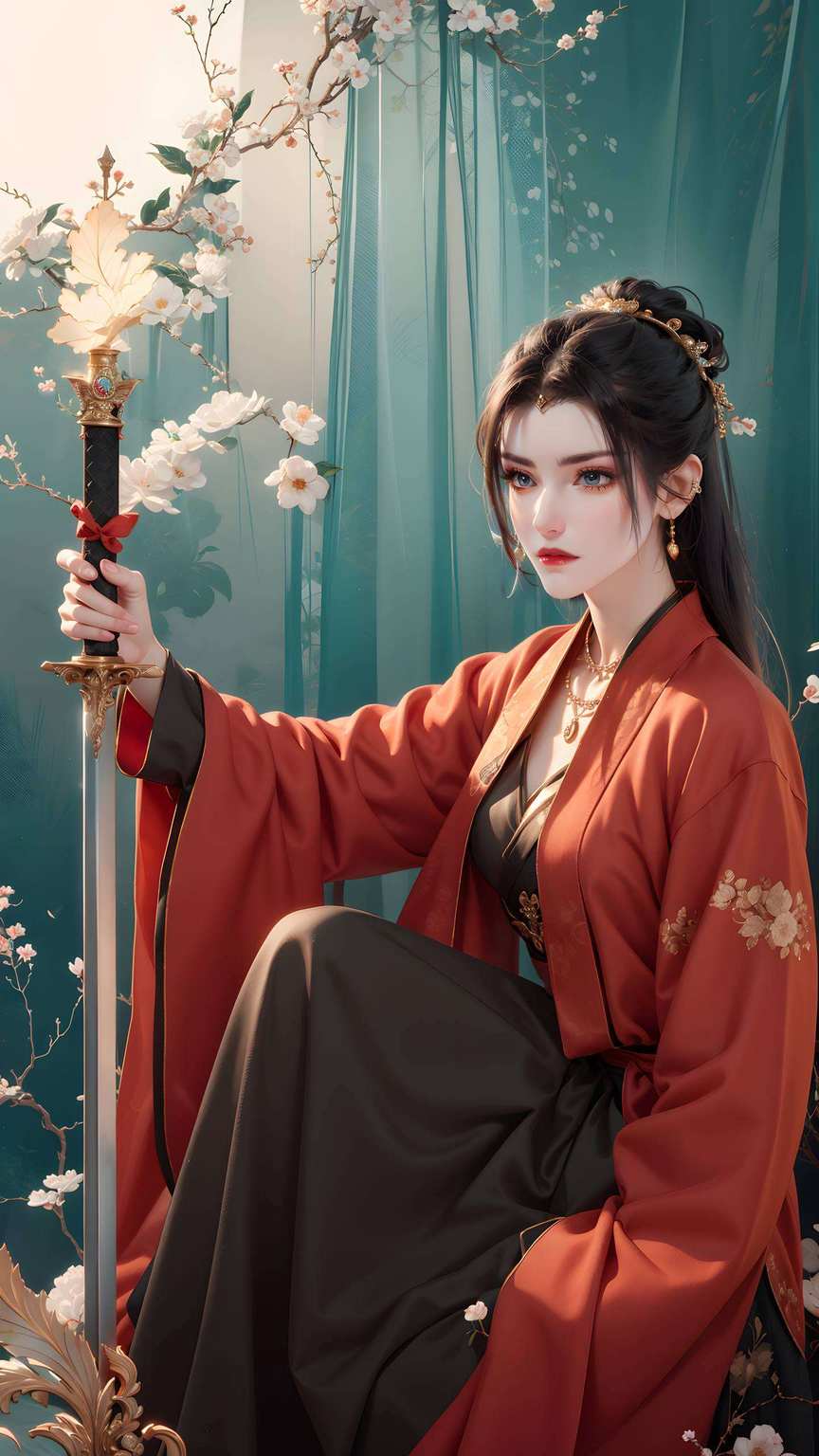 国漫壁纸绘神韵美杜莎之颜映屏