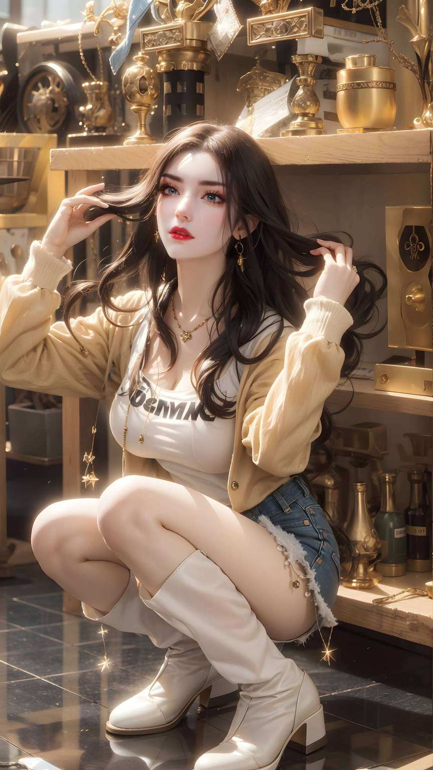 如同她的魅力美杜莎的化身