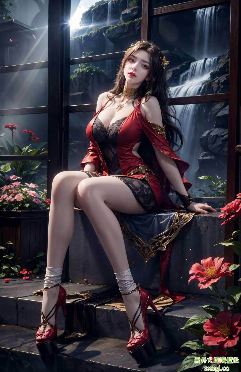 都是对玄幻美学的极致演绎眼神凌厉如蛇女之王