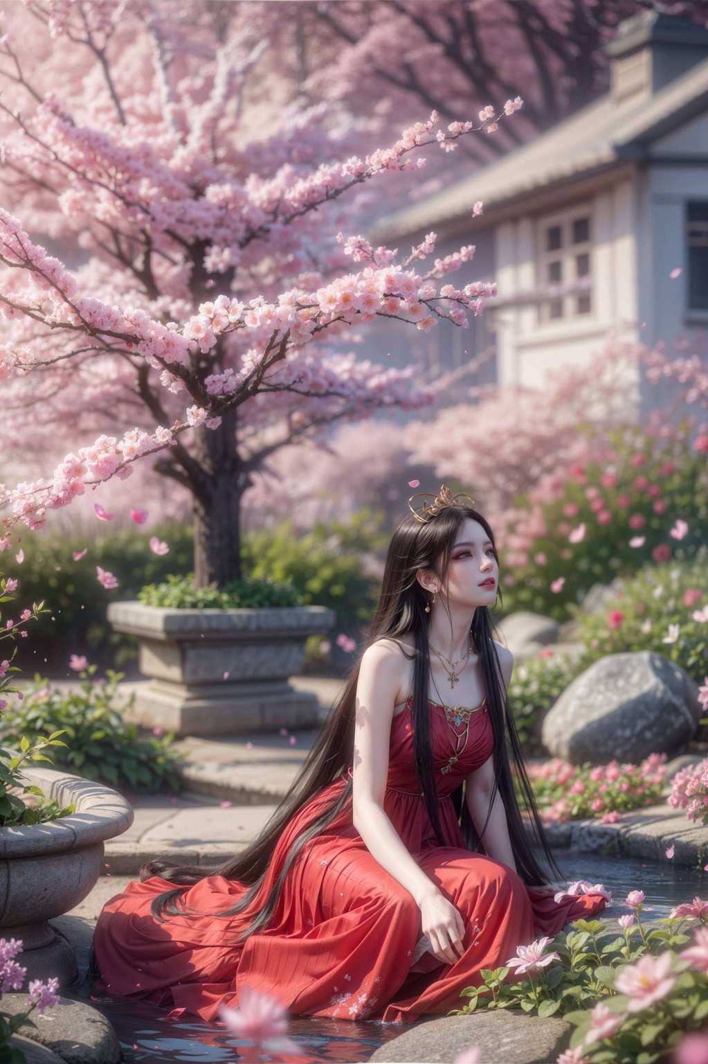 斗破苍穹中的美杜莎眼神冷冽如冰