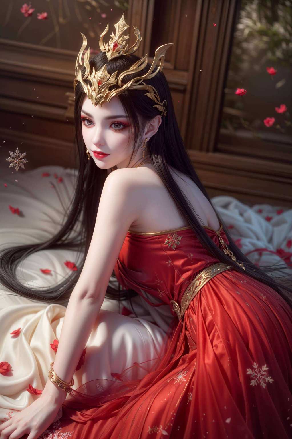 斗破苍穹之美杜莎桌面铺壁纸