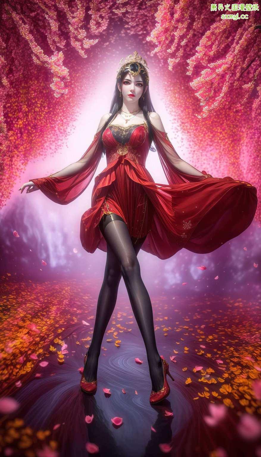 尽在这张张电脑壁纸之中她是国漫女神