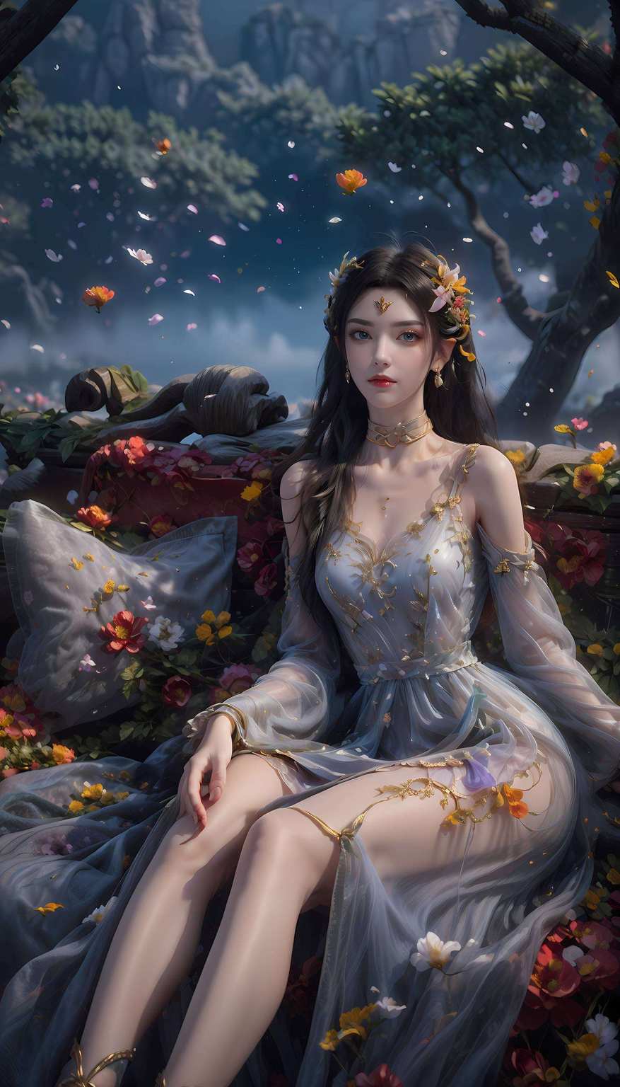 与萧炎并肩作战美杜莎壁纸中