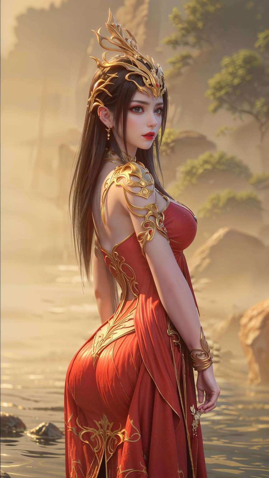 她是彩鳞之主彩鳞熠熠