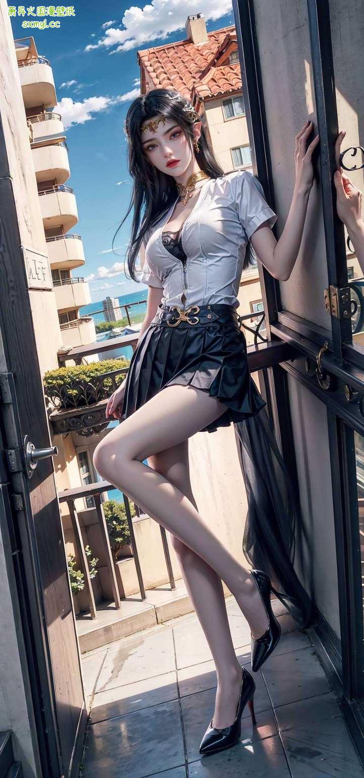 国漫壁纸丽无边吞天蟒舞彩鳞艳