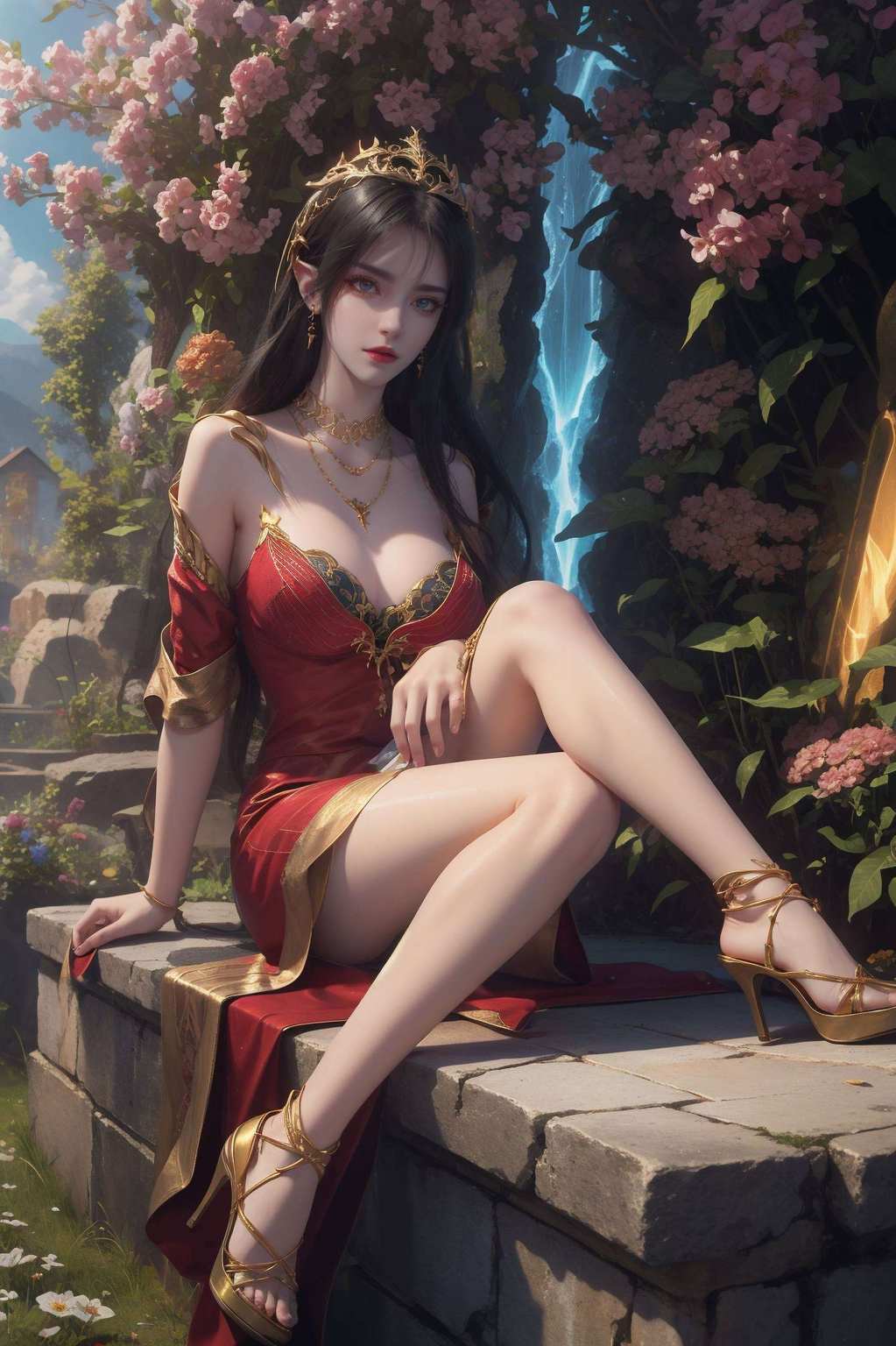 国漫壁纸秀动漫女神显神韵